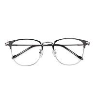 ราคา สายตาสั้นแว่นตาแนวโน้มกรอบใหญ่ชายแว่นตาป้องกันแสงสีฟ้าแว่นตานักเรียนแว่นตา PTQ (15380036308)