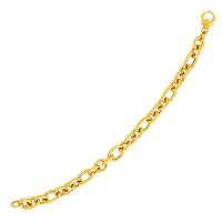 ราคา สร้อยข้อมือทองคำแท้ 14k แบบโซ่รูปไข่14k Yellow Gold Oval Link Bracelet พรีออเดอร์ pre order ทัก chat ก่อนสั่ง (9740989773)