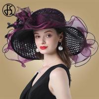 ราคา ผู้หญิง Organza หมวกสีแดงงานแต่งงาน Fascinators สง่างามปีกกว้าง Fedora Kentucky Derby หมวกปาร์ตี้อย่างเป็นทางการโบสถ์หมวกสตรี (14472175953)