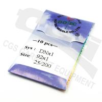 ราคา เข็มจักรเย็บกระสอบ ใช้สำหรับ จักรเย็บกระสอบ เครื่องเย็บกระสอบ รหัส DNX1 25 DOTEC ตรานก ใต้หวัน 1ห่อ 10เล่ม (9454572681)