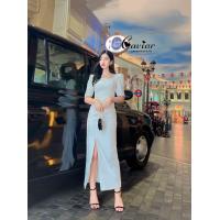 ราคา Jungkook Mom1 พร้อมส่ง S 4XL dress เดรส เดรสยาว เดรสสีฟ้า เดรสใส่วันแม่ เดรสใส่ไปงานแต่ง เดรสสาวอวบ เดรสสีพื้น เดรสผ้าหน้า เรียบหรูดูดี ชุดใส่วันแม่ ชุดสีฟ้า ชุดสาวอวบ ชุดกระโปรง (19971765510)