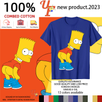 ราคา เสื้อยืด The Simpsons Bart Simpson Face (20348137111)