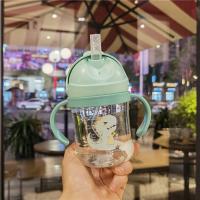 ราคา ขวดหัดดื่มเด็ก6เดือน สุดน่ารัก ขวดหัดดื่มฝึกเลิกขวดนม ฝึกดื่ม เลิกจุกเลิกเต้า ขวดหัดดื่มกลม (19510181663)