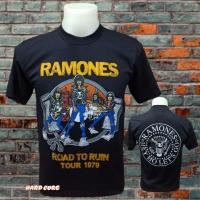 ราคา เสื้อวง RAMONES วงร็อค ไม่มีตะเข็บข้าง เสื้อร็อค ป้ายUS คอฟิต เสื้อทัวร์ เสื้อวินเทจ วงร็อคต่างประเทศสามารถปรับแต่งได้ (17578173708)