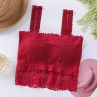 ราคา Lookmebra SHOP N634 เสื้อครอปลูกไม้ ผ้านิ่มยืด ใส่สบาย เสริมฟองน้ำ (15636153173)