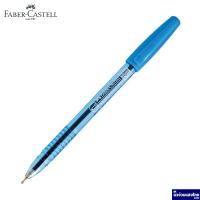 ราคา Faber Castell ปากกาลูกลื่น เฟเบอร์คาสเทลล์ หัว 0 5mm รุ่น 1444 หมึกสีน้ำเงิน เขียนลื่น กันน้ำได้ (15592258593)