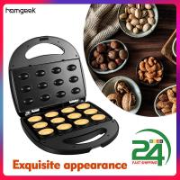 ราคา Mini Electric Walnut Cake Maker Automatic Mini Nut Machine Sandwich Iron Toaster Baking Breakfast Pan Oven EU plug (12060306166)