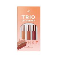 ราคา AR ลิปจิ๋ว TRIO LIP VELVET ลิปจุ่มเนื้อเวลเว็ท (14816798656)