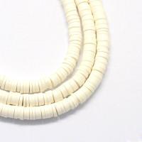 ราคา Beebeecraft 1 Strand 380 400pcs strand Environmental Handmade Polymer Clay Beads Disc Flat Round Heishi Beads Multi Color for Jewelry Making Necklace Bracelet Finding 3x1mm Hole 1mm (7927457636)