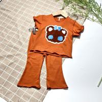 ราคา ชุดเซทขาม้า ชุดเด็กผ้าเรย่อน เสือแขนสั้นกับกางเกงขาม้า 14สี (20935027086)