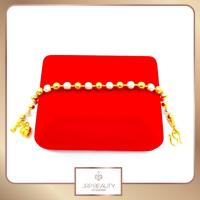 ราคา สร้อยข้อมือ สร้อยข้อมือสองกษัตริย์ ห้อยหัวใจ น้ำหนัก 1บาท มีความยาวให้เลือก วัสดุชุบด้วยเศษทอง เน้นมาตรฐานความเหมือนของจริง งานเกรดA (1385764539)