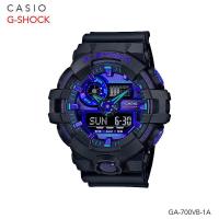 ราคา Casio นาฬิกาข้อมือ G Shock Standard ANA DIGI GA 700 Series อะนาล็อก ดิจิตอล ซีรีส์ VIRTUAL BLUE GA 700VB 1A GA 700VB 1 (19446186039)