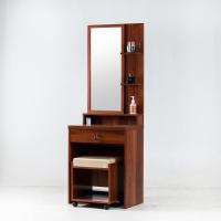 ราคา ส่งฟรี โต๊ะเครื่องแป้ง โต๊ะแป้ง มีลิ้นชักล๊อค และ แถม สตูนั่ง ฟรี รุ่น C168 (14536556393)