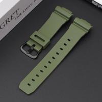 ราคา นาฬิกาสำหรับ Casio G SHOCK DW 5600 GW M5610 G 5600 GW B5600 DW 6900 GA 2100 9052Series 5600 Series16mmX26mm ยางนาฬิกาผู้ชายกีฬาซิลิโคน (15757175155)