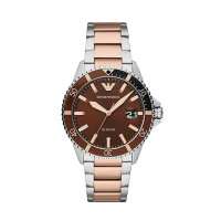 ราคา นาฬิกาผู้ชาย Emporio Armani AR11338นาฬิกาสีเขียวลายผีสำหรับธุรกิจสายเหล็กสีเขียวนาฬิกาควอตซ์สำหรับผู้ชาย (20652060873)