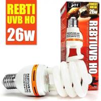 ราคา REBTI UVB 26W หลอดไฟ UVB ความแรงUVB เท่าๆกับ ExoTerra แต่ไม่ดีเท่าZooMed สำหรับเต่าบก สัตว์เลื้อยคลาน 5 010 0HO (9421378594)