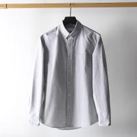 ราคา uniqlo Custom fabrics for Men foreign trade breathable cotton Oxford spinning autumn fashion leisure shirt long sleeve shirt (18420694129)