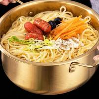 ราคา หม้อเกาหลี หม้อราเมง หม้อมาม่า หม้อมาม่าเกาหลี หม้อต้มมาม่าเกาหลี หม้อทองเหลือง หม้อสแตนเลส304 หม้อเกาหลีสีทอง หม้อเกาหลีทองเหลือง (19543784659)