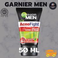 ราคา โฟมล้างหน้า กานิเย่ ฟอร์เมน สกิน 50ml Garnier For Men รุ่น โฟม การ์นิเย่ หลอด ดำ 3IN1 รุ่น เทอร์โบไลท์ออยคอนโทรล 50 ml (16470565034)