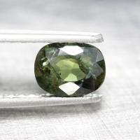 ราคา 1 40 ct พลอยแท้ เขียวส่อง ทรงไข่ สีเขียว เผาเก่า บางกะจะ (20426996908)