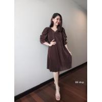 ราคา Pleat dress แฟชั่นชุดพลีท ชุดเดรสใส่ออกงาน ชุดเดรสดูดี ชุดเดรสไฮโซ ชุดสีสุภาพ เดรสใส่ทำงาน ชุดเดรสสีพื้น ชุดพลีทแฟชั่น แฟชั่นสาวอวบ เดรสคุณแม่ ชุดเดรสยืดฟรีไซด์Freesize (17077354622)