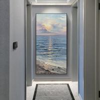 ราคา ภาพวาดสีน้ำมันรูปเรือใบบนนามธรรมผ้าใบภาพวิวทะเลภาพใหญ่สำนักงานบ้านตกแต่งผนัง0717 (19775740041)