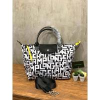 ราคา NiceBagOutlet Longchamp LE PLIAGE LGP TOP HANDLE BAG M กระเป๋าถือ หูสั้น ขนาดไซส์ M มีสายสะพาย BH111206 OL (5205564116)