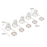 ราคา KingBe 5ชิ้นแบตเตอรี่ AA ขั้วลบและขดลวดบวกแผ่นสัมผัสสปริงแบตเตอรี่ AA นิกเกิลลวดสปริง (21225983910)