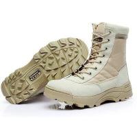 ราคา COD รองเท้าบูทยุทธวิธี SWAT Outdoor Desert Assault Shoes Nos Slip Bat Boots Christmas Gift (16547386958)