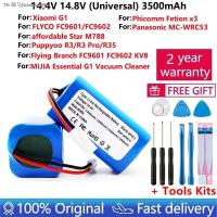 ราคา New 4S1P 14 4V 3500mAh Li ion Battery PackFor XIAOMI MIJIA Mi Robot Vacuum Mop Essential G1 MJSTG1 SKV4136GL H18650CH R30 R35 bawjls159 (19480231363)