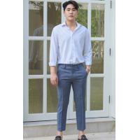 ราคา กางเกง ขายาว ทรงเกาหลี 8 ส่วน ผ้าสลาฟ ขาเต่อ ทรงสวย ใส่ทำงาน ใส่เที่ยว ผช ผู้ชาย (18869859893)