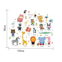 ราคา สติ๊กเกอร์ ติดผนัง สติ๊กเกอร์ การ์ตูน ดิสนีย์ Super Quality Wall Stickers DIY English Cartoon Animals Kids Baby Wallpaper Décor Ready to Send From Thailand (8124230583)