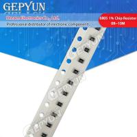 ราคา 100pcs 0805 5 1 8W SMD chip resistor 0R 10M 0 1R 10R 100R 220R 330R 470R 1K 4 7K 10K 47K 100K 1M 10M 0 1 10 100 330 470 ohm WATTY Electronics (20826845399)