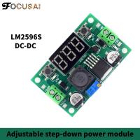 ราคา FocusAi LM2596S DC DC adjustable step down power Supply module เครื่องแปลงไฟ DIY 4 40V ถึง1 25 37V เครื่องปรับแรงดันไฟฟ้าโมดูลพลังงานควบคุมการเหยียบพร้อมจอแสดงผลโวลต์มิเตอร์ไฟ LED (21005332037)