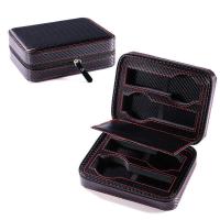 ราคา พร้อมส่ง กล่องนาฬิกา 2 4 8 เรือน กระเป๋าใส่นาฬิกาแบบมีซิป หนัง PU คาร์บอนไฟเบอร์ Watch Box กล่องใส่นาฬิกา กระเป๋าใส่นาฬิกาแบบมี (20547203527)