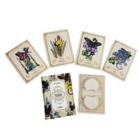 ราคา Tarot Cards Set Flower Tarot Deck Beginner Tarot 44pcs Original Tarot Cards Fortune Telling Game for Kids Adults Beginners English Version fabulous (20910259494)