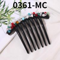 ราคา Korean style new hair accessories sweet lady hair comb with diamonds (17963133366)