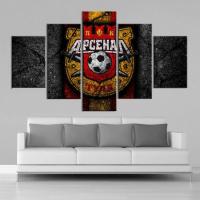 ราคา 5แผงอาร์เซนอล HD โลโก้คลับฟุตบอลสติ๊กเกอร์ติดผนังแขวนภาพวาดห้องนอนห้องนั่งเล่นโปสเตอร์ภาพวาดติดด้วยตนเองตกแต่งบ้าน ไม่มีกรอบ (14356191354)