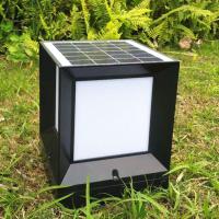 ราคา โคมไฟหัวเสาโซล่าเซลล์ ทรง ลูกบาศก์ เเสง ขาว เหลืองวอม ไฟโซล่าเซลล์ โคมไฟโซล่าเซลล์ โคมหัวเสาทรงสี่เหลี่ยม ประหยัดไฟ ตกแต่งสวน ไฟสวน (10536621065)
