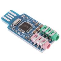 ราคา โมดูลการ์ดเสียงภายนอกของแล็ปท็อป CM108ไดรเวอร์ USB การ์ดเสียง USB ฟรี (15813155992)