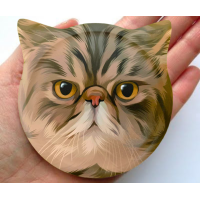 ราคา พร้อมส่ง ที่รองแก้วน้องแมว แผ่นหินรองแก้ว หินรองแก้ว ที่รองแก้ว จานรองแก้ว น้องแมว ทำความสะอาดง่าย (19324980239)