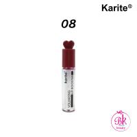 ราคา Karite ลิปกลอส เนื้อแมตต์กำมะหยี่ บางเบา เนียนนุ่ม สีสวย ละมุน คมชัด ติดทนนาน ความอิ่มตัวของสีสูง ลิปสติก ลิปจุ่ม ลิปแมท (16076831704)