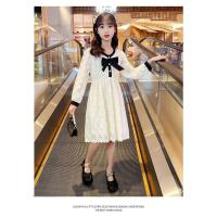 ราคา เดรสลูกไม้แต่งโบว์สีดำ เด็กโตพร้อมส่ง (19445001837)
