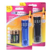 ราคา ไฟฉายLED เล็ก พร้อมถ่าน ท่านไฟฉายเล็ก ไฟฉายลักษณะวงกลมสีใส รุ่น Flash light torch portable 05a Boss (4219618119)