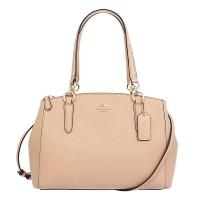 ราคา กระเป๋าถือ COACH แท้ ใบใหญ่ หนังแท้ หนังฟอกแบบกันรอยขีดข่วน ช่องเยอะ มีสายยาว COACH 36637 CHRISTIE CARRYALL IN CROSSGRAIN LEATHER (330739091)