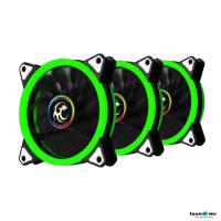 ราคา Tsunami Double Riing series Dual Rim LED Series 12 cm Fan X3 (212889476)