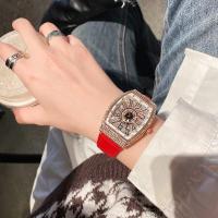 ราคา September Women all over the sky star authentic watch Richard ten big brand drill super flash full ms FM frank watch male mill (16405442276)