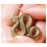 ราคา Handmade Rattlesnake pin เข็มกลัด ทองเหลือง31 24mm (16501175733)