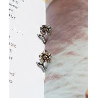 ราคา ivowly Rosie stud earring ต่างหูดอกกุหลาบ (21263722724)
