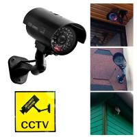 ราคา L K ขายดี Elit กล้องดัมมี่ กล้องหลอก กล้องวงจรปิด CCTV กล้องหลอกโจร กล้องวงจรปิดปลอม มีไฟLEDสีแดงเสมือนกล้องวงจรปิดของจริง Fack CCTV V1 (17597068606)